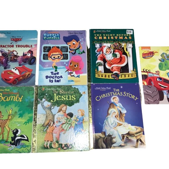 Little Golden Books Lot of 7 - Picture 1 of 11